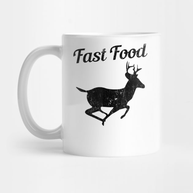 Fast Food Funny Hunting Deer by martinyualiso